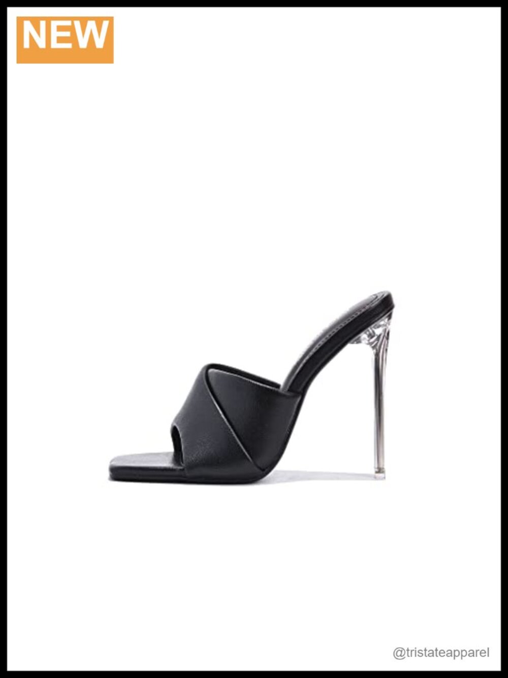Stiletto High Heels Square Toe Ankle Strap Women's Dress Pumps